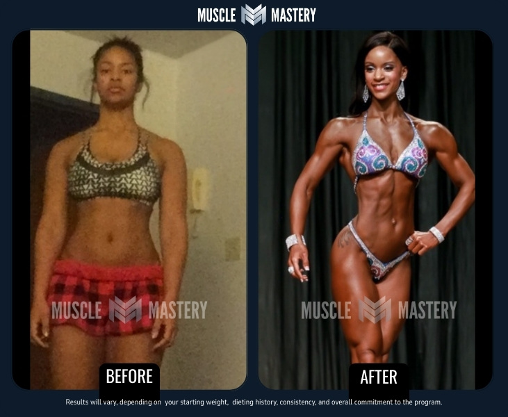 Alesha Davis — Before and After Transformation