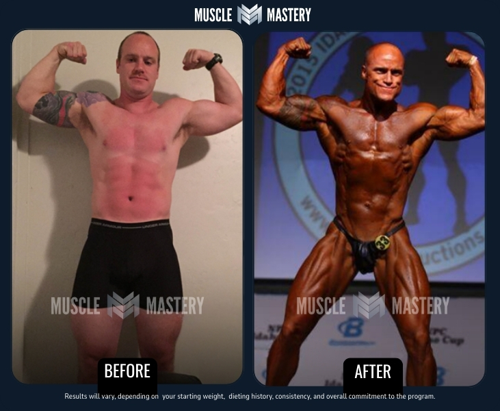 Muscle Mastery client transformation