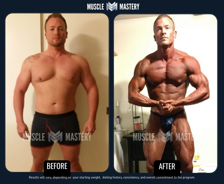 Muscle Mastery client transformation