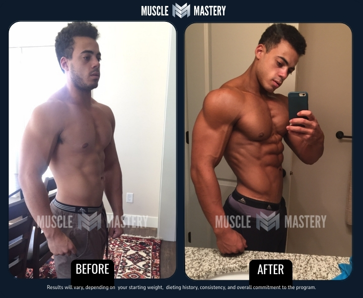 Muscle Mastery client transformation