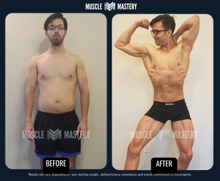 Muscle Mastery client transformation