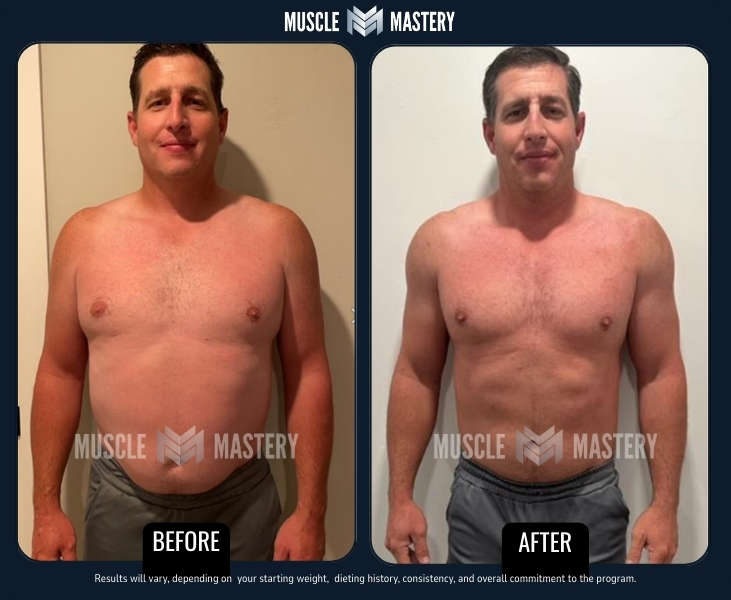 Muscle Mastery client transformation