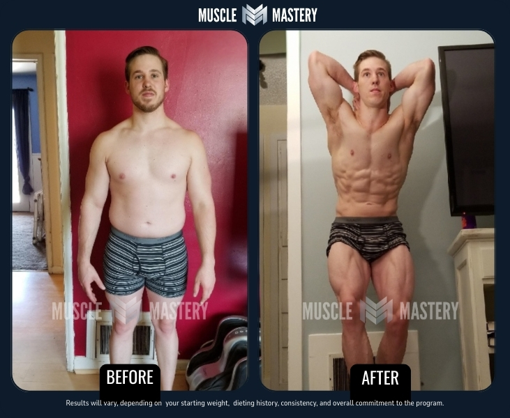 Muscle Mastery client transformation