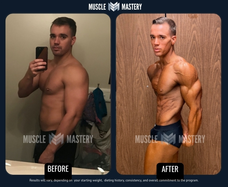 Muscle Mastery client transformation