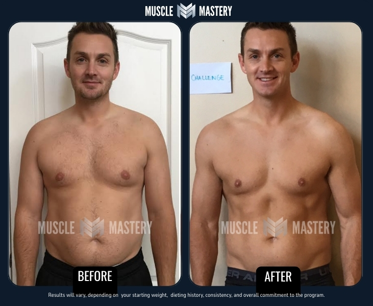 Muscle Mastery client transformation