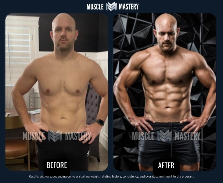 Muscle Mastery client transformation