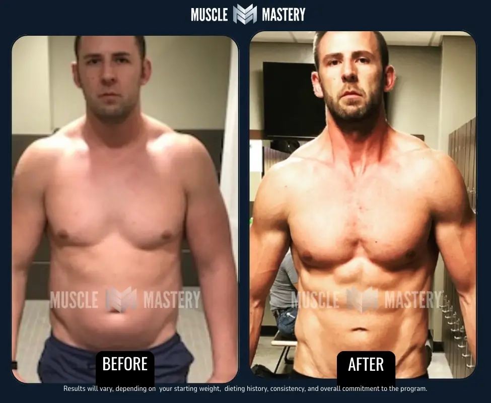 Muscle Mastery client transformation