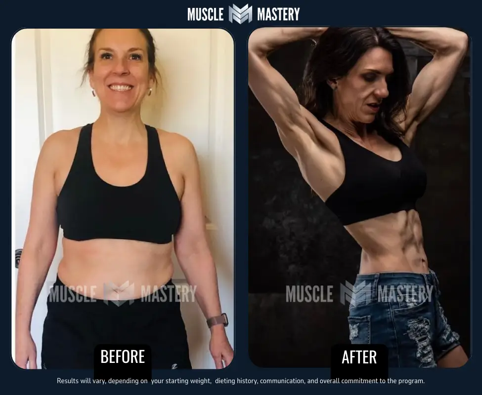 Melinda Andrus — Before and After Transformation
