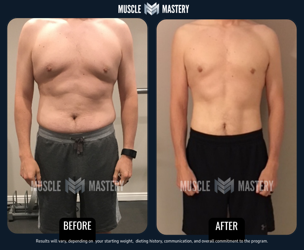 Muscle Mastery client transformation