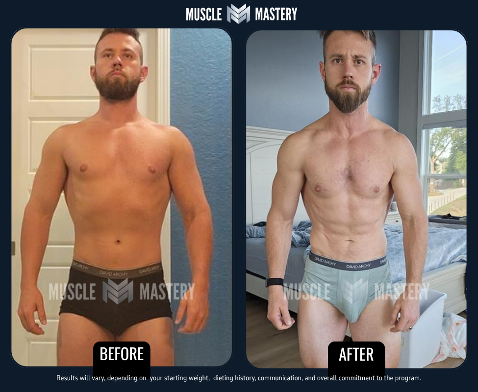 Muscle Mastery client transformation