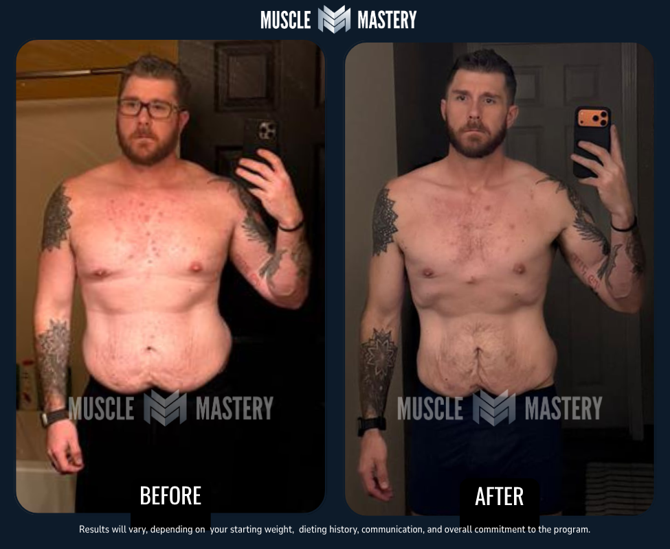Muscle Mastery client transformation