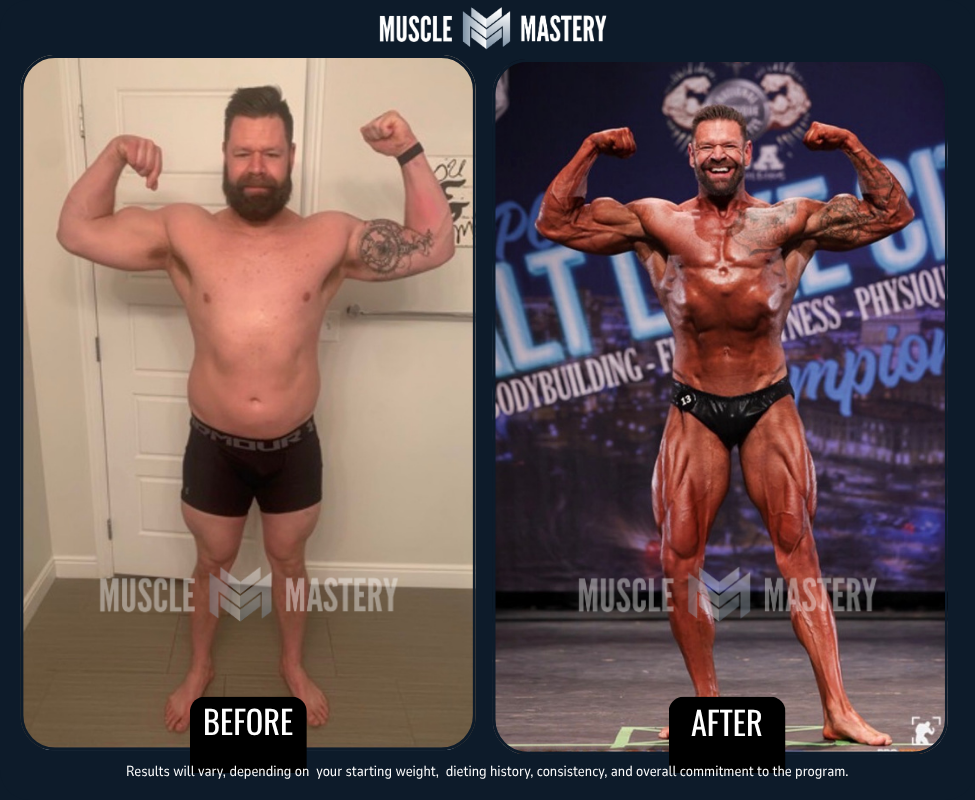 Muscle Mastery client transformation