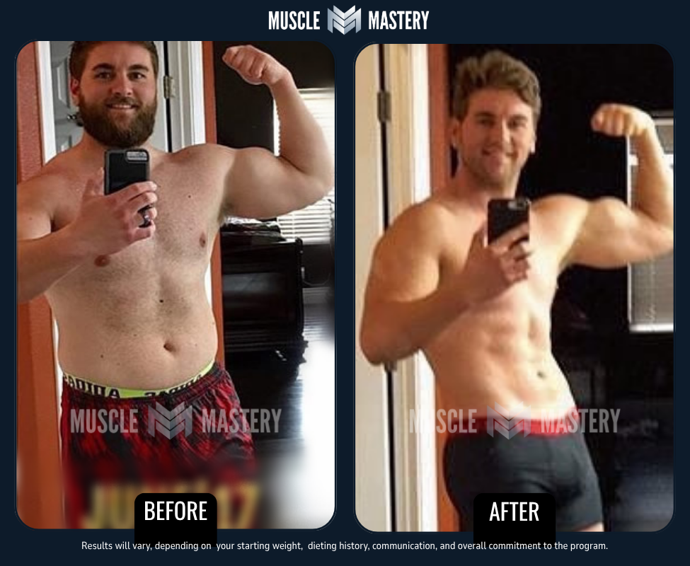 Muscle Mastery client transformation