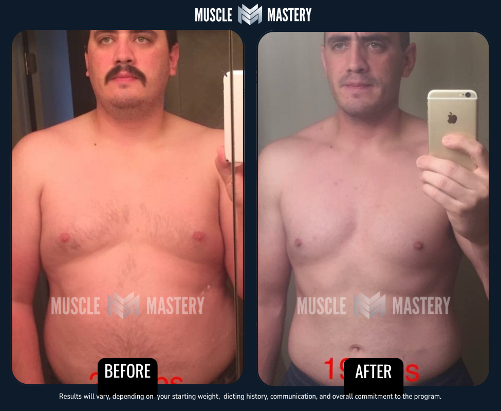 Muscle Mastery client transformation