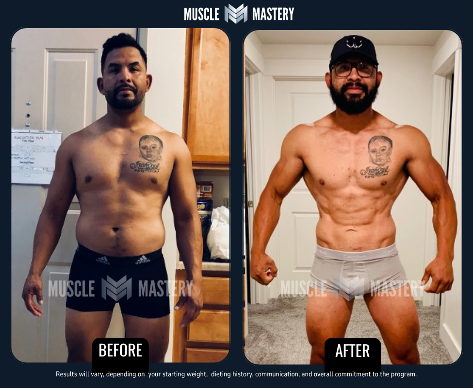 Muscle Mastery client transformation