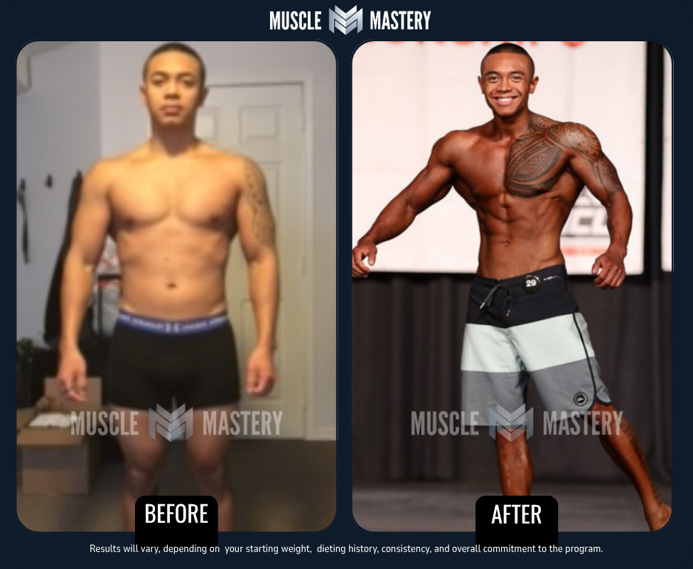 Muscle Mastery client transformation