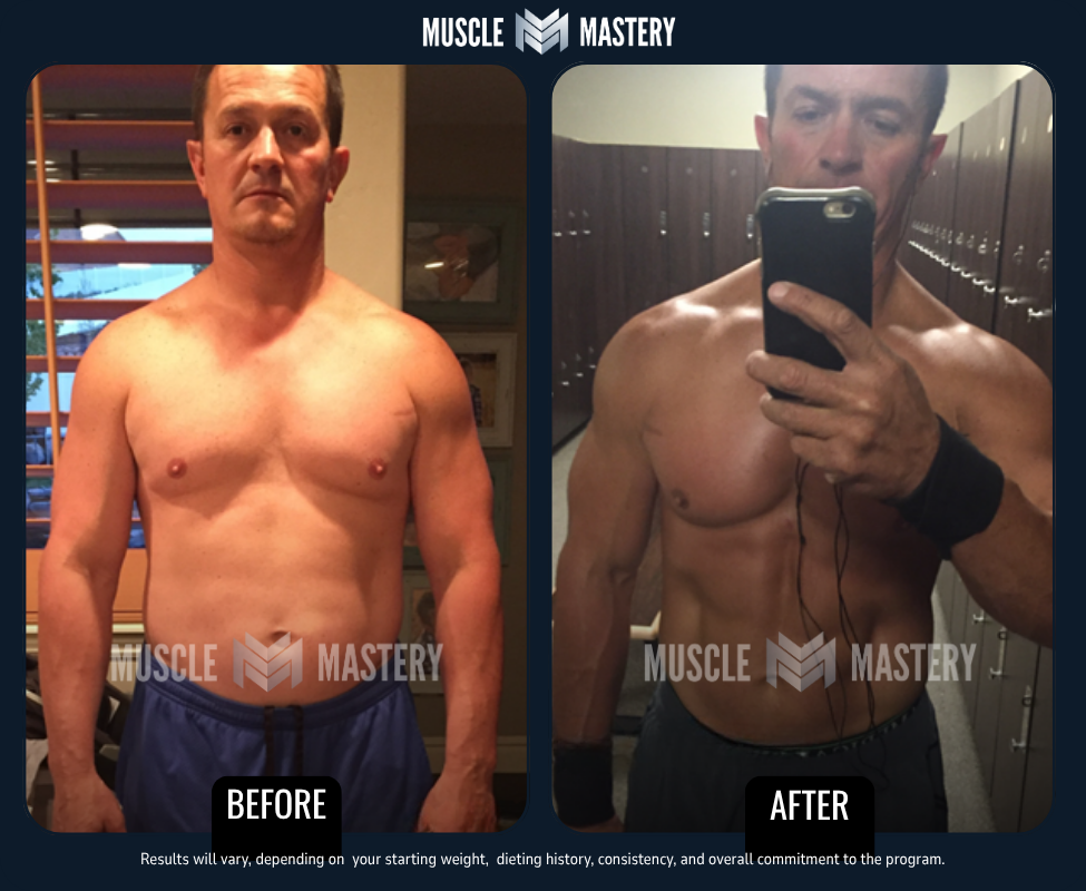 Muscle Mastery client transformation