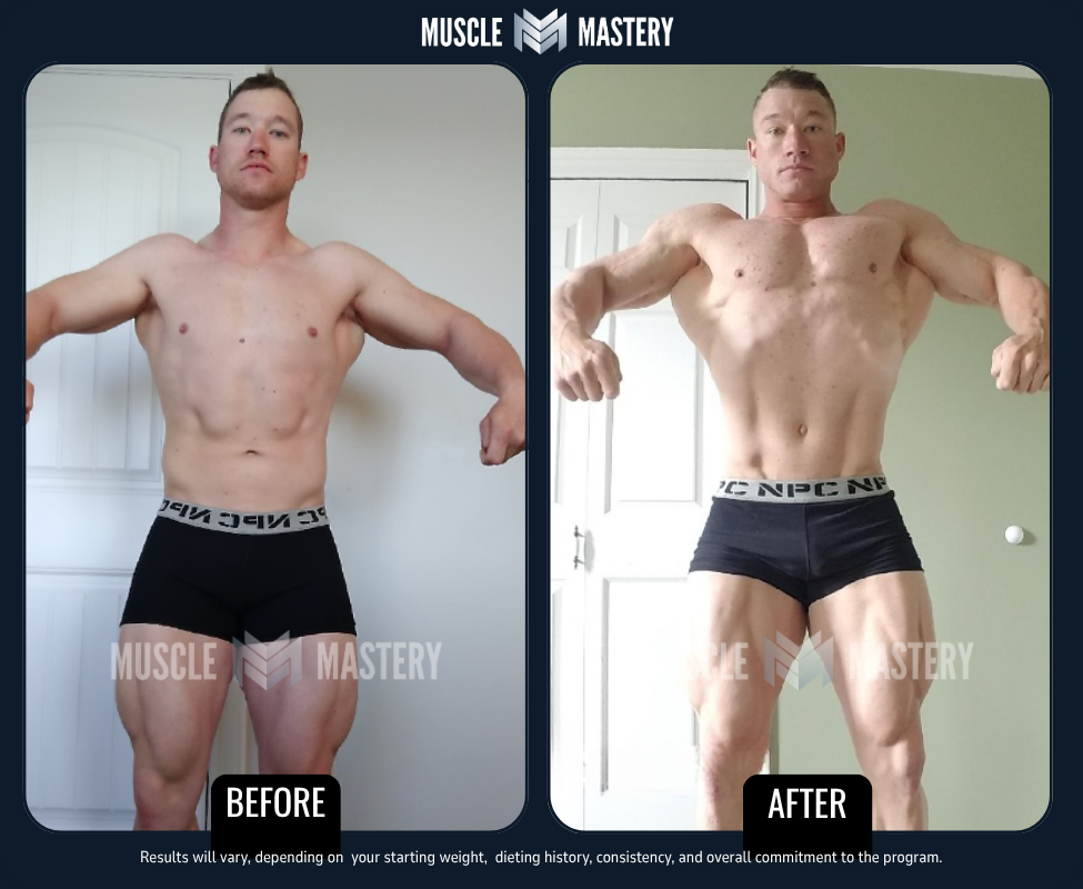 Muscle Mastery client transformation