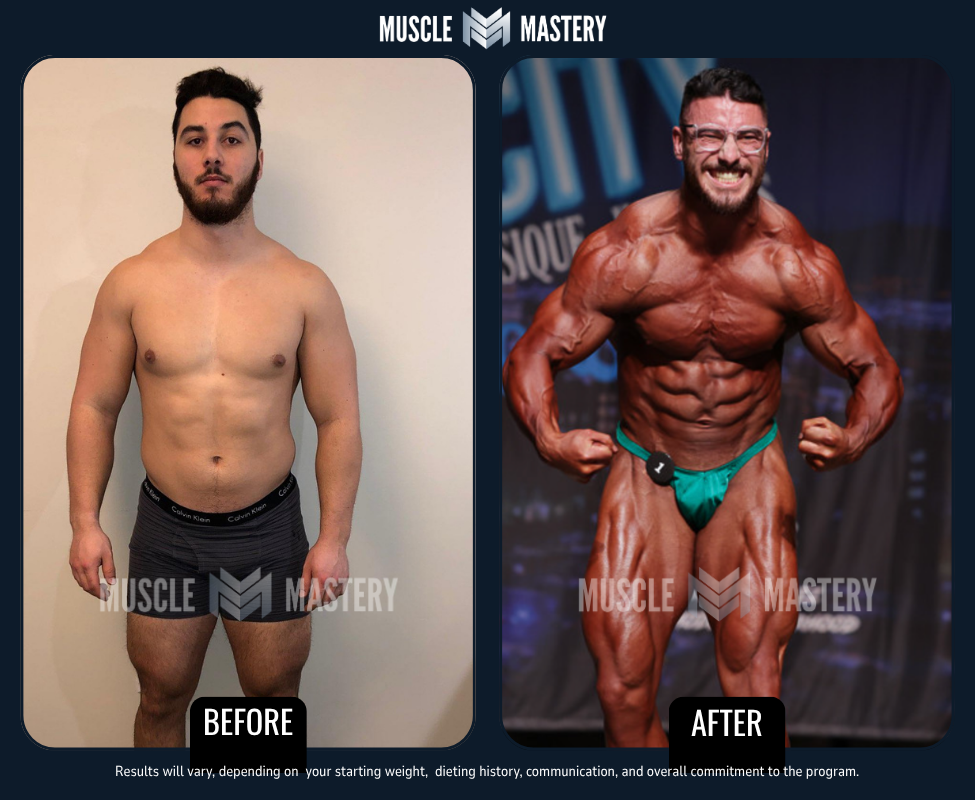 Muscle Mastery client transformation