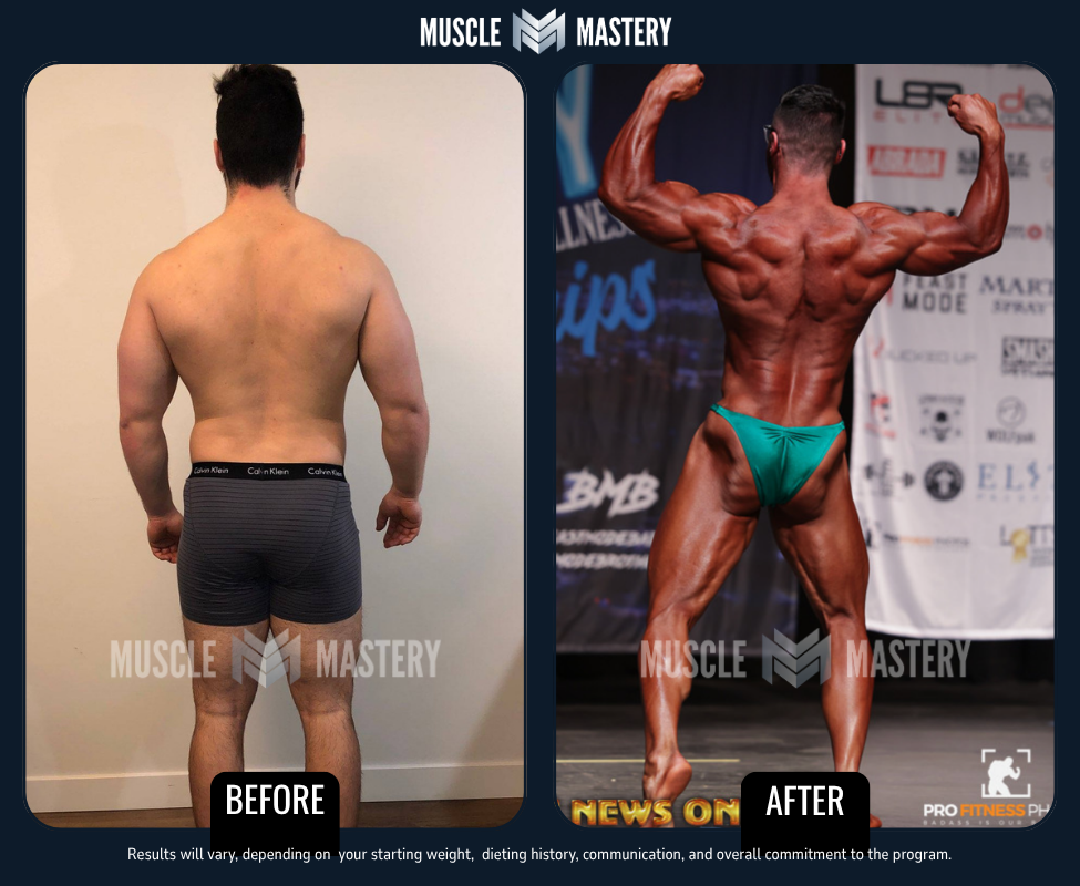 Muscle Mastery client transformation