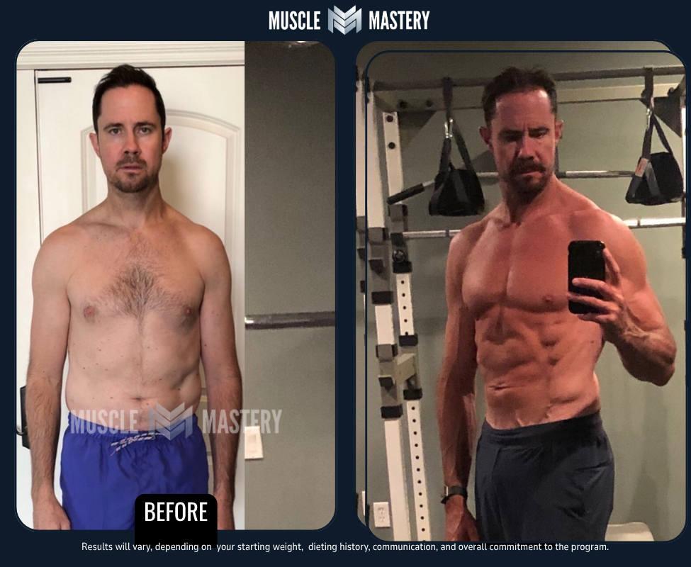 Muscle Mastery client transformation