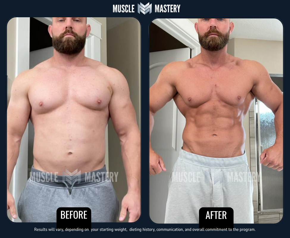 Muscle Mastery client transformation