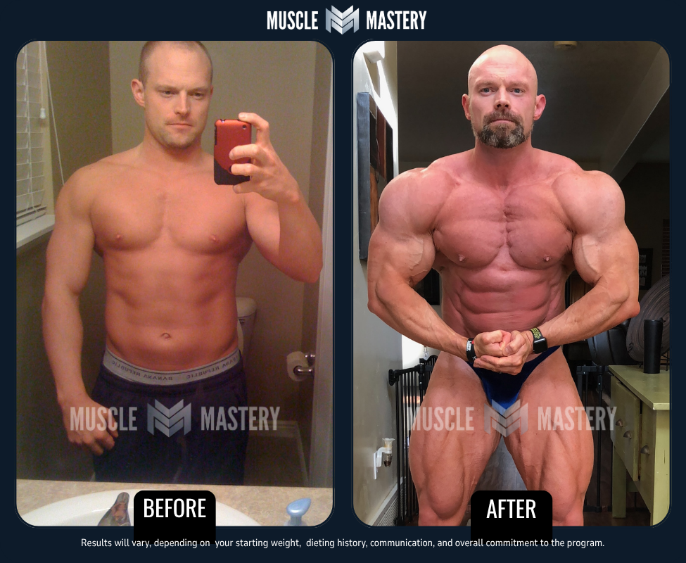 Muscle Mastery client transformation