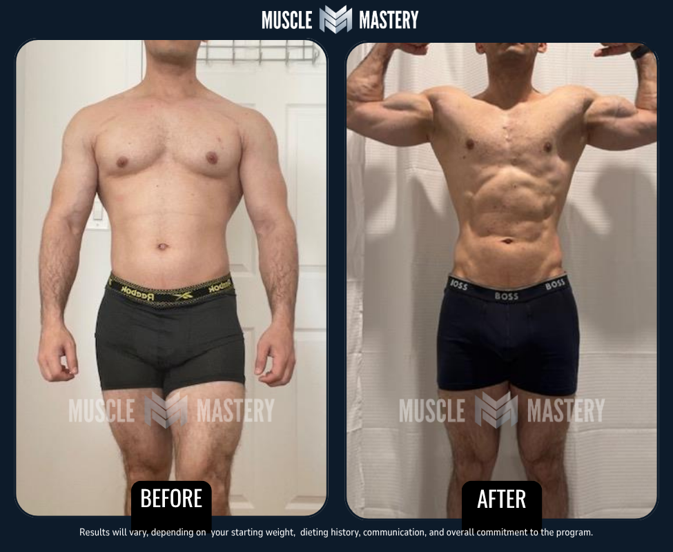 Muscle Mastery client transformation