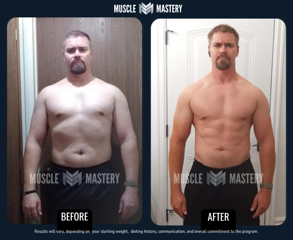 Muscle Mastery client transformation