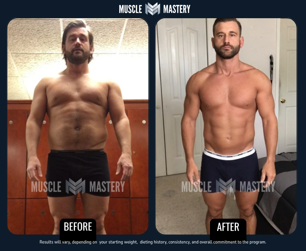 Muscle Mastery client transformation