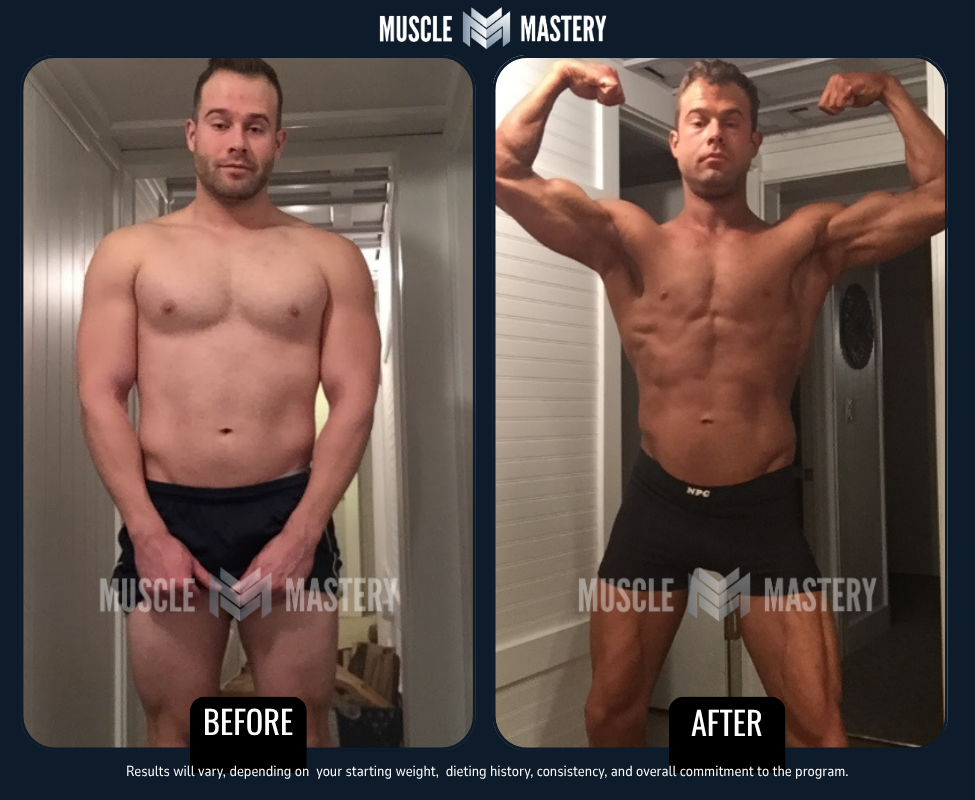 Muscle Mastery client transformation