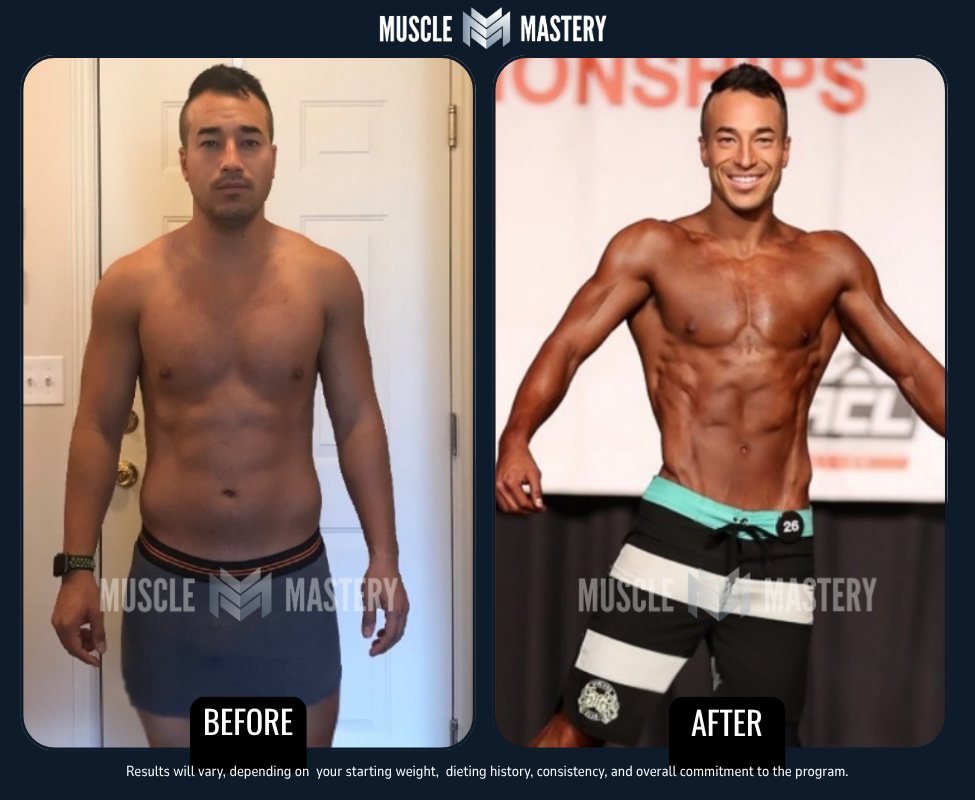 Muscle Mastery client transformation