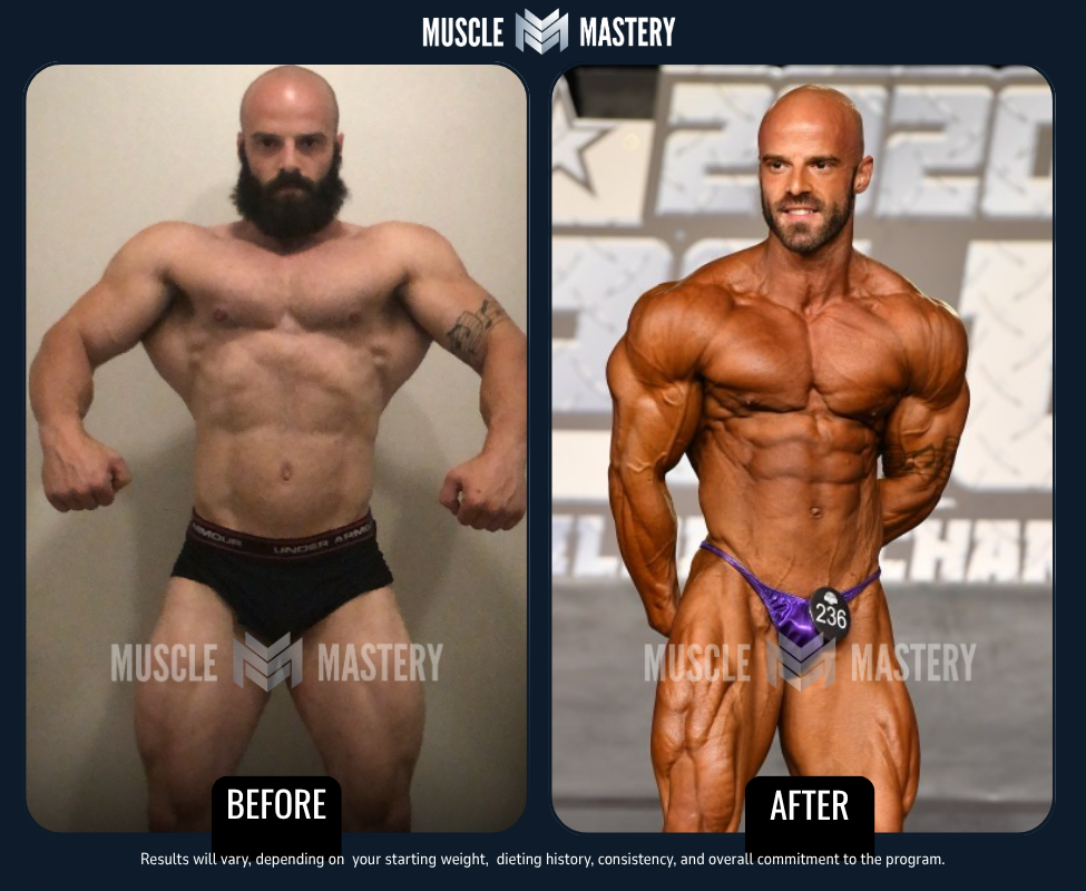 Muscle Mastery client transformation