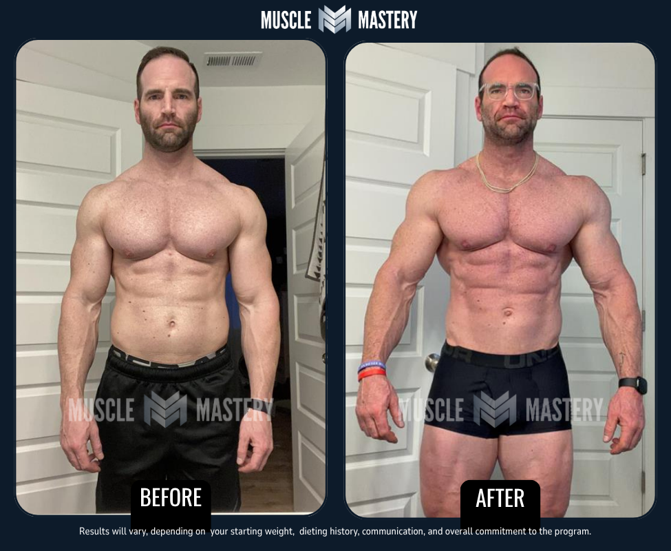 Muscle Mastery client transformation