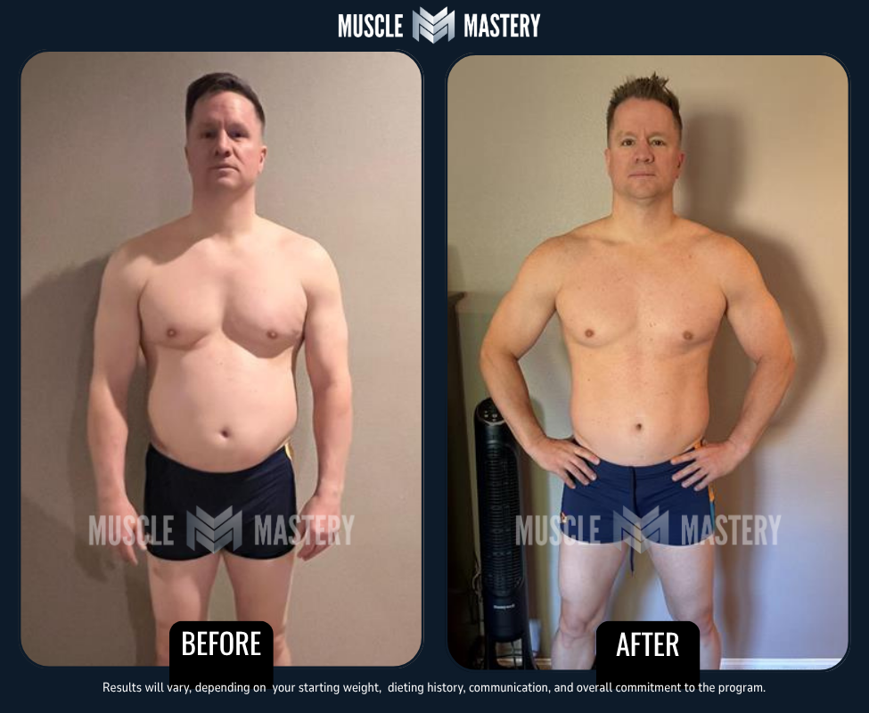 Muscle Mastery client transformation