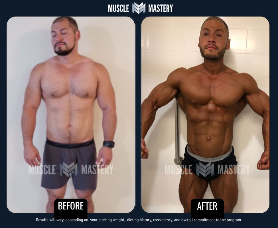 Muscle Mastery client transformation