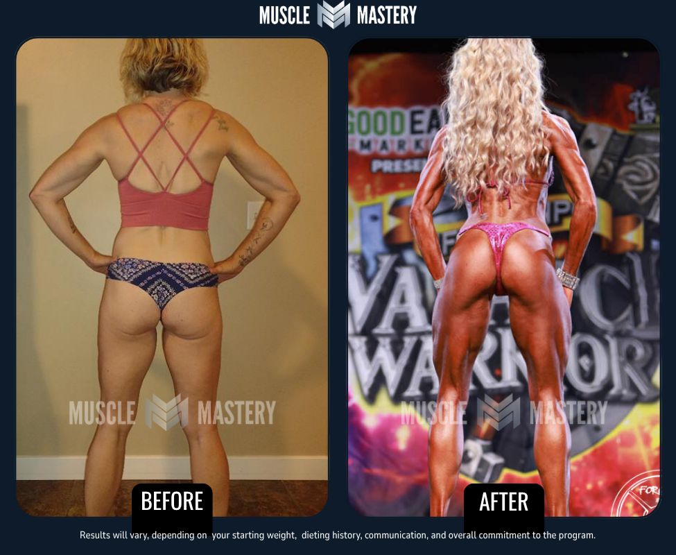 Muscle Mastery client transformation