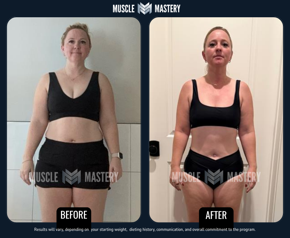 Muscle Mastery client transformation