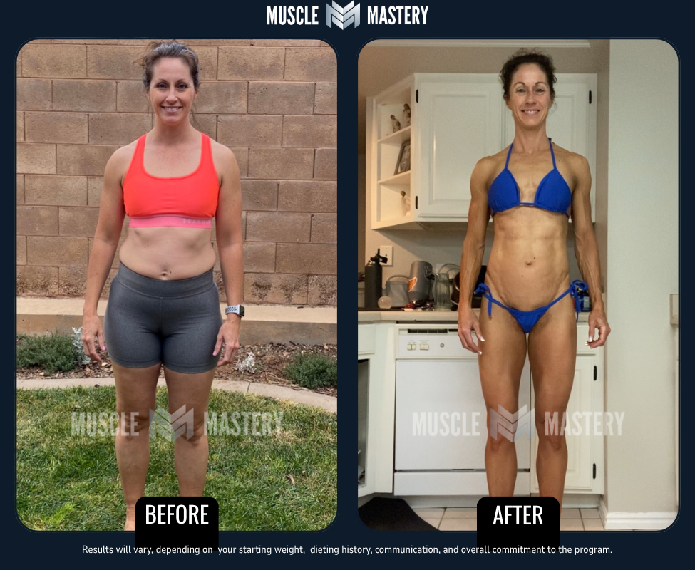 Muscle Mastery client transformation