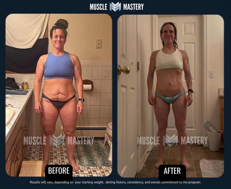 Muscle Mastery client transformation