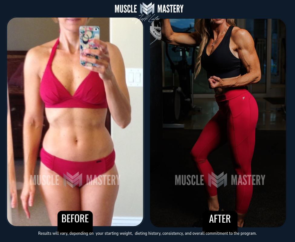 Muscle Mastery client transformation