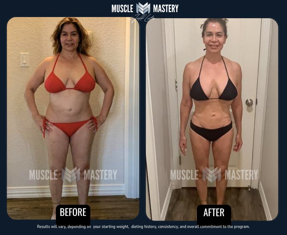 Muscle Mastery client transformation