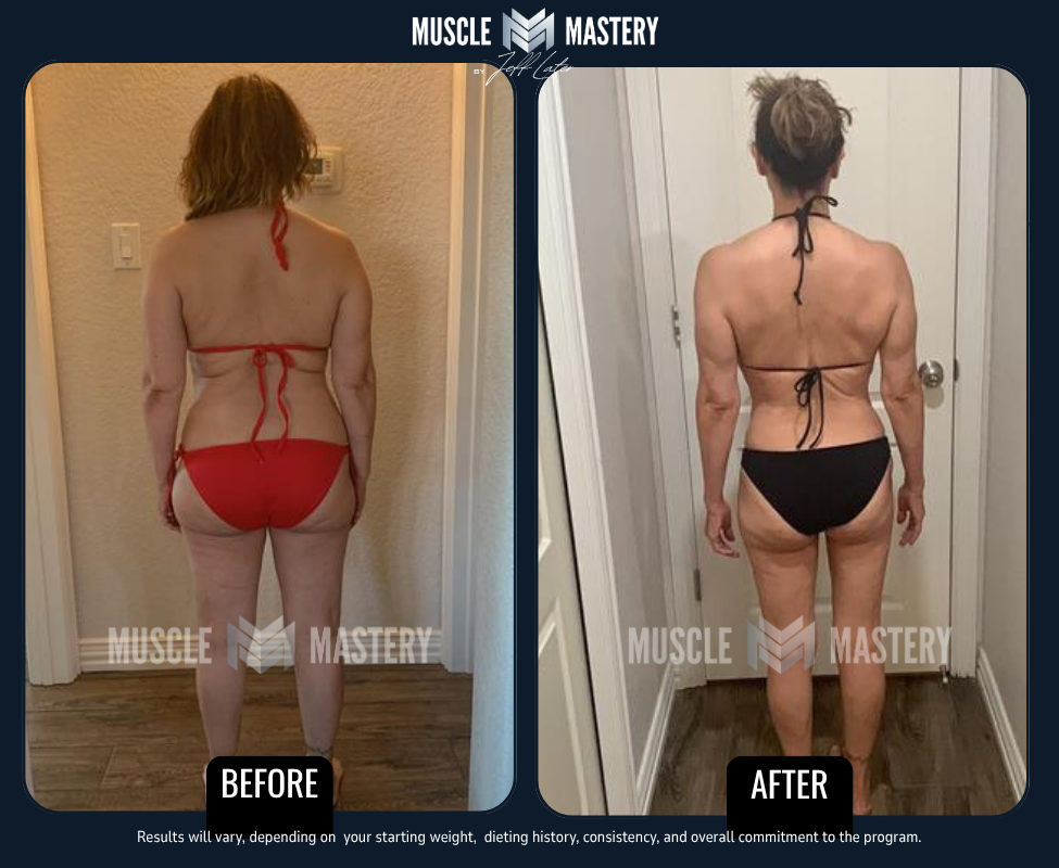 Muscle Mastery client transformation