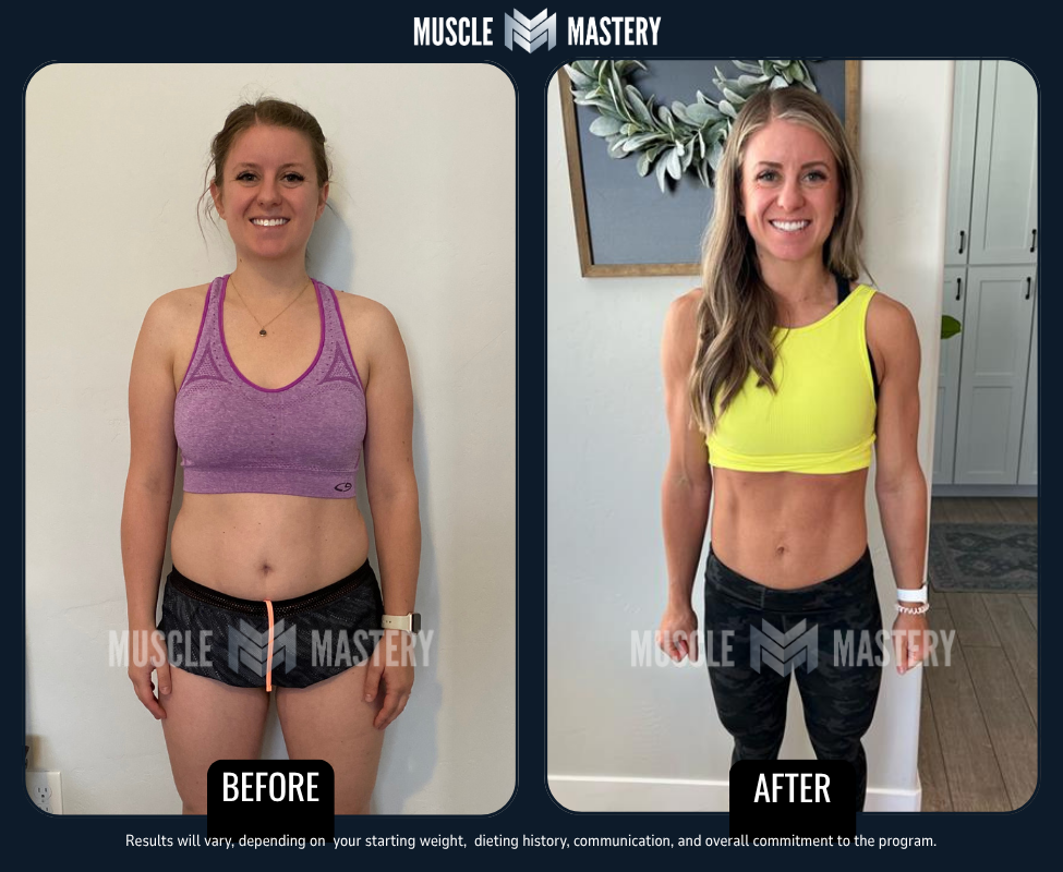 Muscle Mastery client transformation