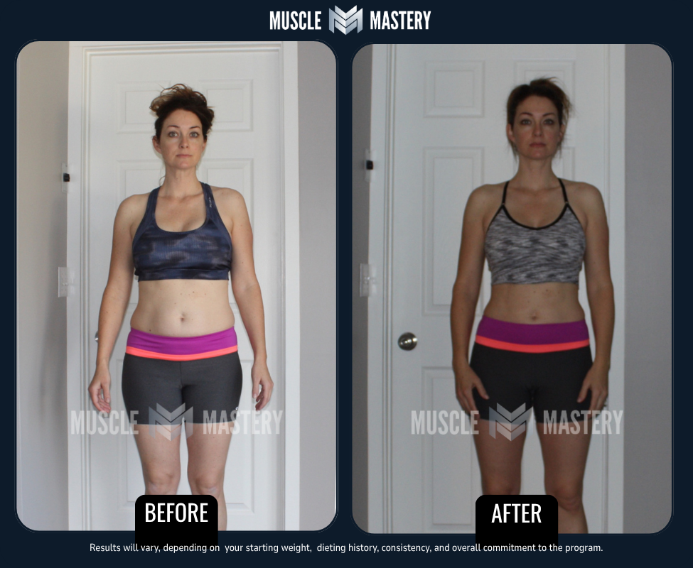 Muscle Mastery client transformation