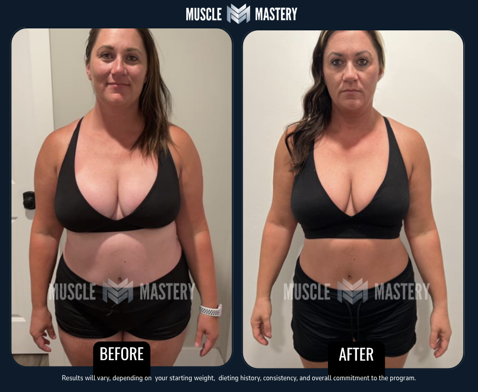 Muscle Mastery client transformation