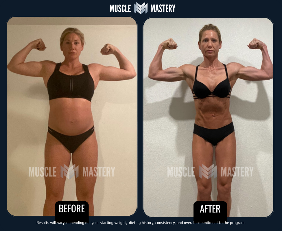 Muscle Mastery client transformation