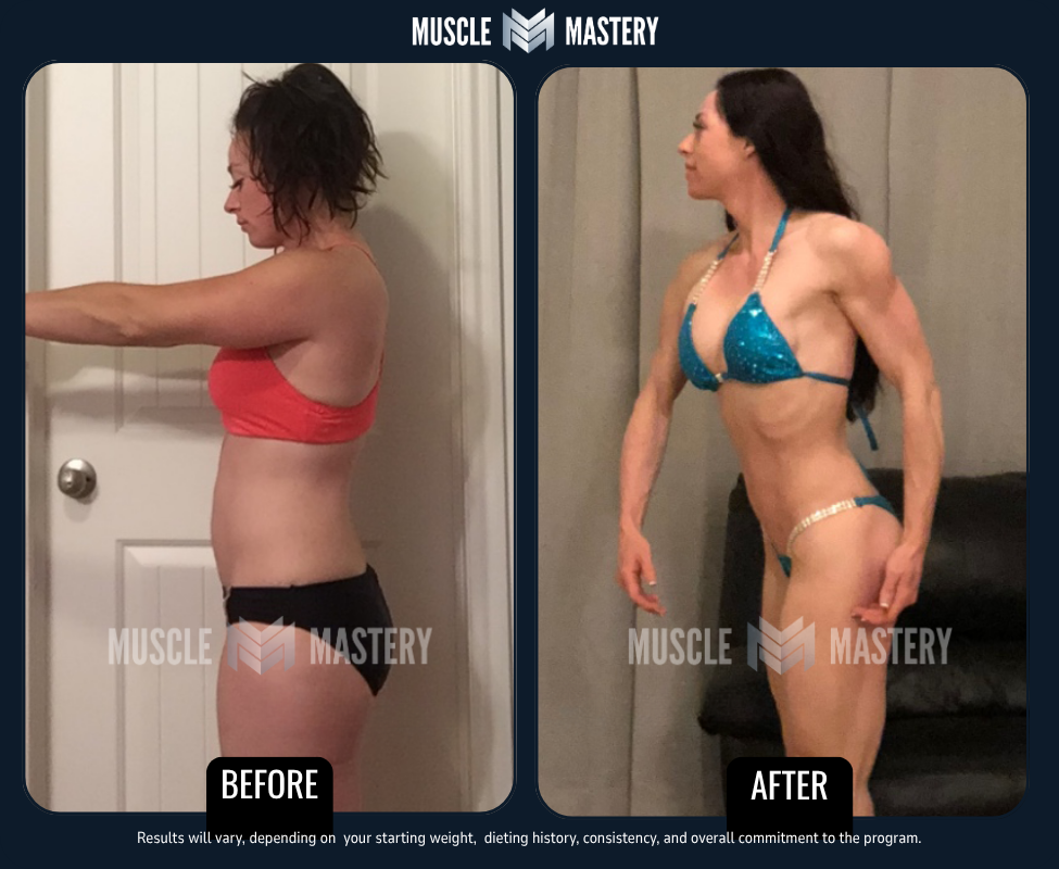 Muscle Mastery client transformation