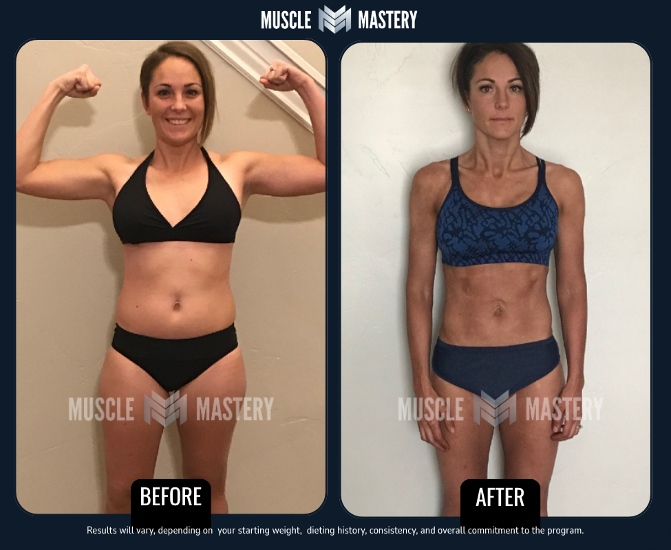 Muscle Mastery client transformation