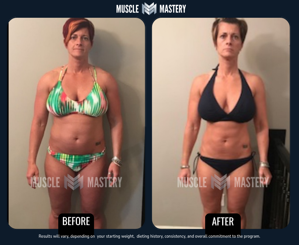 Muscle Mastery client transformation